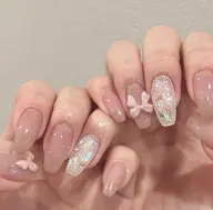 シンプル＋4本パーツアート➕オフあり