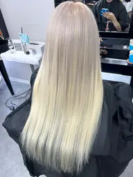 Wカラー➕人毛100％シールエクステ40本➕エクステカット🐰‪‪❤︎‬