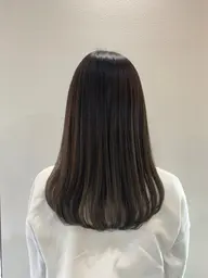 【🫧脱白髪染め🫧】カット+イノアカラー+リペアTR+ marbb(マイクロバブル)