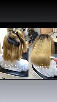 【ブリーチ、ハイダメージ毛用】✨ケミカル美髪縮毛矯正✨