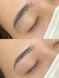 アイブロウWAXスタイリング🫧