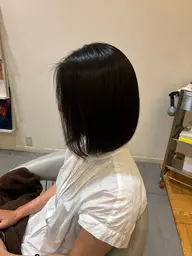 ボブスタイルカットモデル➕外部補修トリートメント