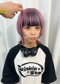 ✨インナーカラー✨ブリーチ➕カラー🩵