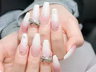 【オフあり】💅🏻💅🏻🌺シンプルなのに気品がある★ベイビーブーマーネイル