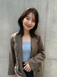 根元ふんわり🌿《根元パーマ》+《似合わせカット》+《トリートメント》