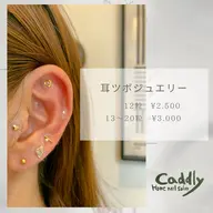 耳ツボジュエリー👂💎✨両耳12粒まで