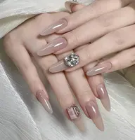 『初回ソフトオフ無料』 チップ10本長さだし「ワンカラー/ラメー/マグネット¥8990