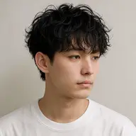 メンズカット+パーマ＋ダメージケアトリートメント