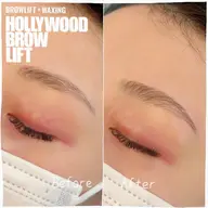 《新規様》ハリウッドブロウリフト(アイブロウパーマ&ワックス)