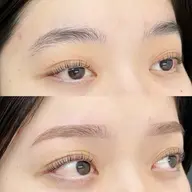 【学割U24🩵】眉毛のカラー+美眉毛アイブロウWAXスタイリング+眉メイク￥6100