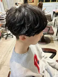 メンズ限定カット+ナチュラルパーマ✨ダメージ軽減コスメパーマ✨️