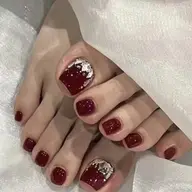 NEW OPEN特別価格◇フットワンカラー＋親指アート2本