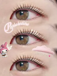 まつ毛を長く魅せる🩰パリジェンヌラッシュリフト🪞+美容液ケア♡【まつげパーマ】【束感】
