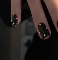 【オフィス向け〇】ワンカラー /ラメグラ/+パーツ2本