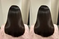 【髪質改善】超高濃度水素ストレート➕小顔カット