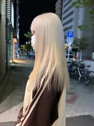 【やりすぎない個性】1ブリーチ+色味コントロールカラー