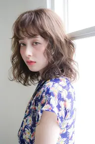 💚スタイリング簡単💚似合わせカット & ダメージレスパーマ♪