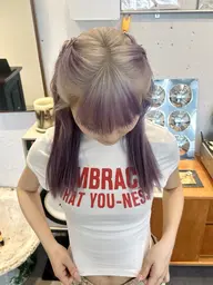 新規限定 ケアブリーチ＋カラー