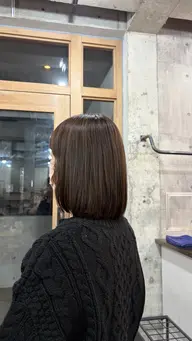 白髪ぼかしハイライト＋Aujuaケアマスク