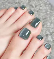 【FOOT】大人気★マグネットorミラーネイルorフラッシュネイル¥6980（フットバス付き）