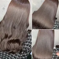 ミニモ学割U30✨初回平日限定✨透明感ダメージレスフルカラー&Aujua オージュア5step トリートメント☆