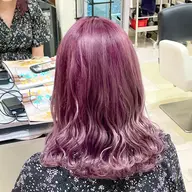 ケアブリーチ＋カラー＋ブロー