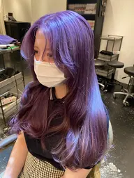 《土日OK》ブリーチWカラー+集中補習トリートメント⭐️