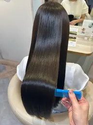 カラー+《艶★★★》プレミアム髪質改善トリートメント🫧