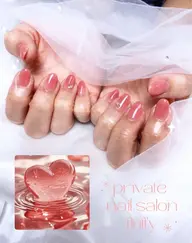 【オフなし★】ワンカラー（2色まで可）＋選べるパーツ２個付き¥4,000ラメOK💖