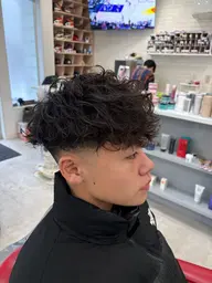 メンズカット➕ハードパーマ【ツイストスパイラル/スパイラル/ツイストパーマ/仏陀パーマ】