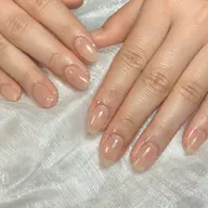 (ミニモ学割)自爪ワンカラー/ラメグラ