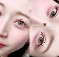 【ミニモ限定】🩷韓国ロット🩷束感まつ毛パーマ（ケラチンTr付）