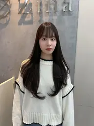 🌙ブリーチなしダブルカラー+3ステップトリートメント🌙