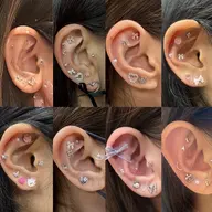 耳つぼジュエリー【ナチュラルコース10粒まで】👂🏻💞