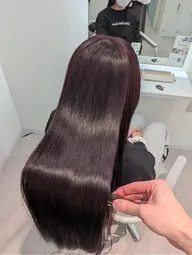 縮毛矯正+カット+2stepトリートメント