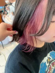 インナーカラー+ベースカラー🏳️‍⚧️トリートメントつき