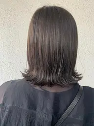 『トータルメニューminimo限定価格‼️』縮毛矯正➕艶カラー➕カット➕選べる‼️スチーム髪質改善トリートメント