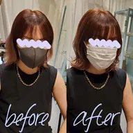 ミニモ限定！！前髪カット＋プリカール（根元パーマ）