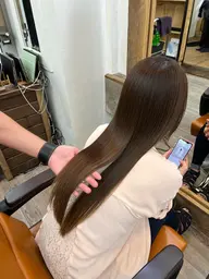 【1/30限定クーポン🫧】透明感ワンカラー+1step TOKIOトリートメント+カット今だけ無料💇♀️