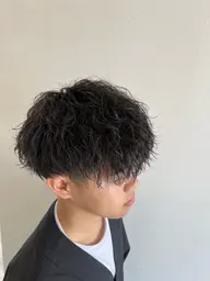 メンズカット＋デザインパーマ