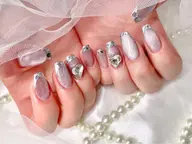 ガラスフレンチ💎ミラーフレンチ🫧オフ込み❣️