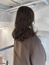 【平日限定❣️】ブリーチなし艶髪ワンカラー🪽♡.·*.