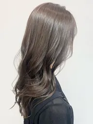 カット+ブリーチなしWカラー+髪質改善トリートメント