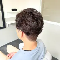 メンズカット+パーマ