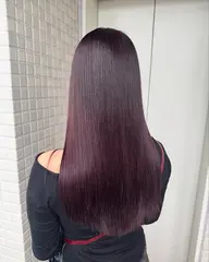 『🍒こっくり暖色カラー🍒』ダメージレスカラー➕簡単トリートメント