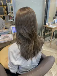 ‪꒰ コテ巻き風 ꒱カット＋デジタルパーマ