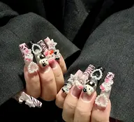 チップ長さ出し*ゴージャンス!つけ放題【ソフトジェルオフ無料】