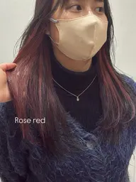 ピアスブリーチ+カラー+超音波トリートメント🪄✨【私生活で全頭ブリーチは厳しい方も部分ブリーチで叶えましょう!】