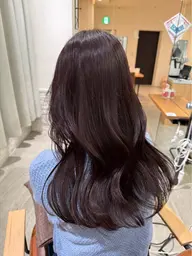 【￥７０００】カット➕カラー➕オージュア４ステップトリートメント💫 チョコレートブラウン.ラベンダー.顔まわりなど