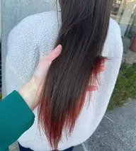 🥣全体カラー＋ポイントブリーチ⠀ 【インナーカラー、裾カラー、ヘムラインカラーなど】